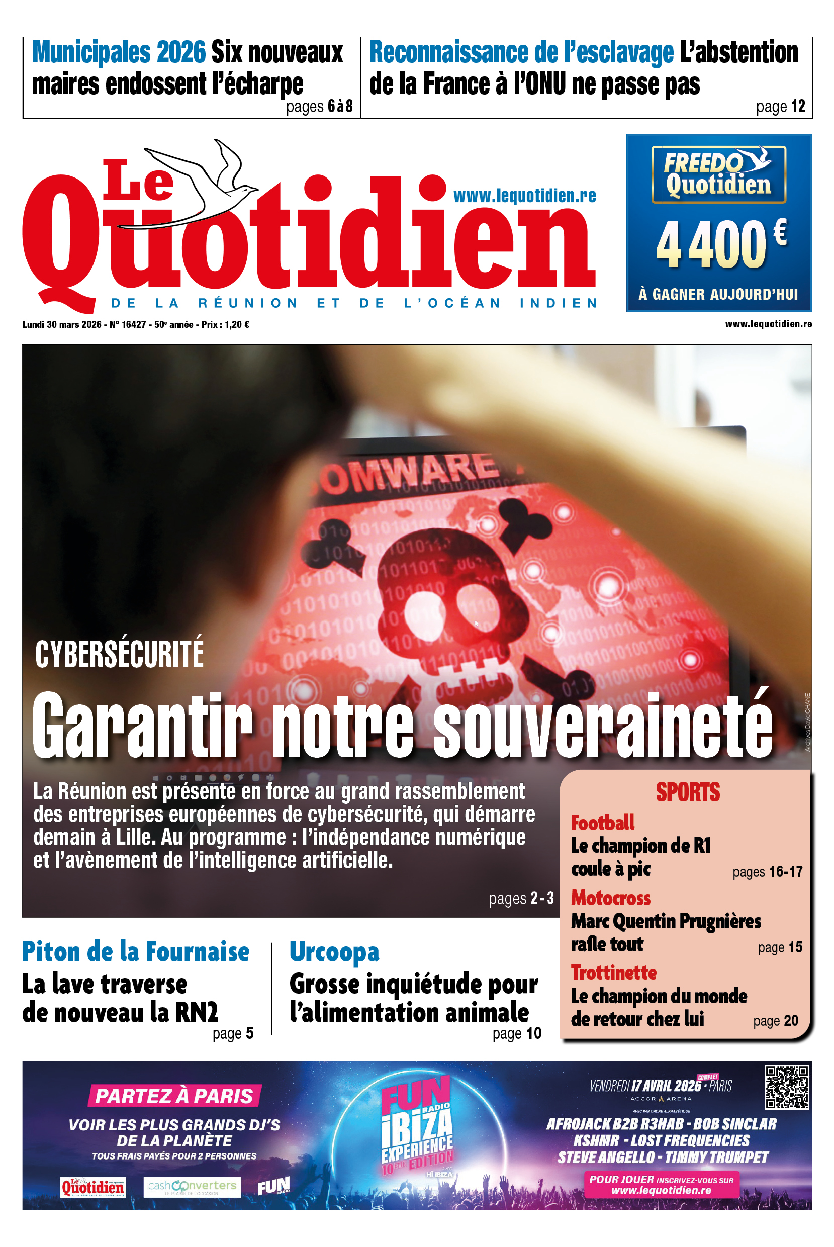 Cybersécurité : La Réunion