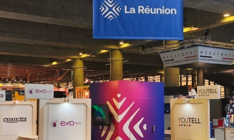 photo du stand La Réunion au Forum Incyber