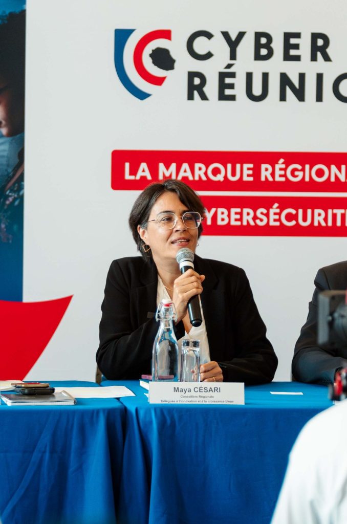 Lancement de CYBER RÉUNION en présence de Maya CESARI.