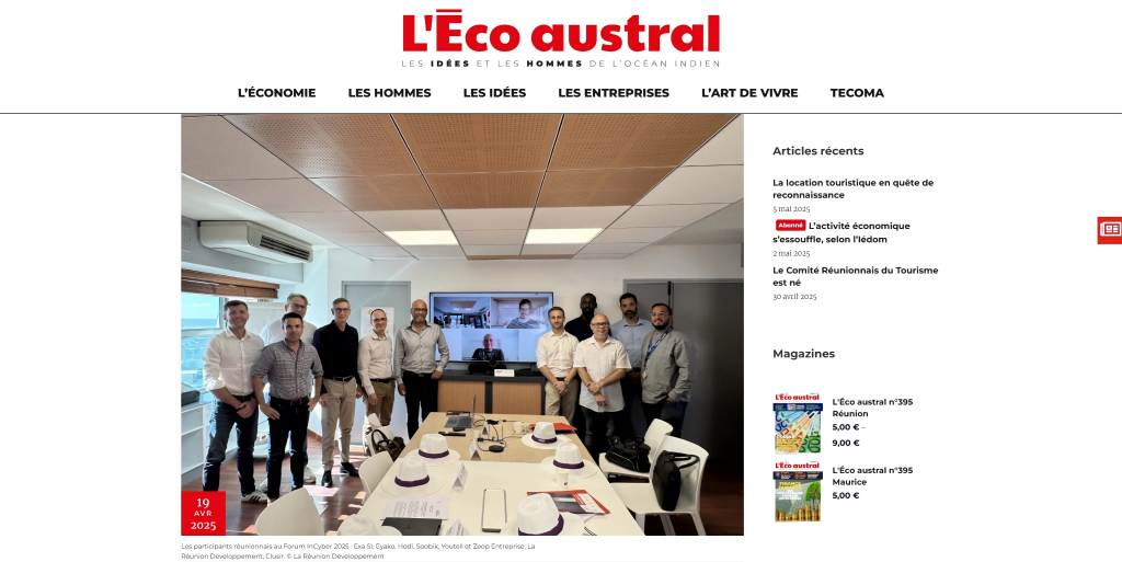 une participation fructueuse au Forum InCyber 2025